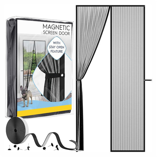 Mosquito Mesh Magnetic Door Curtain