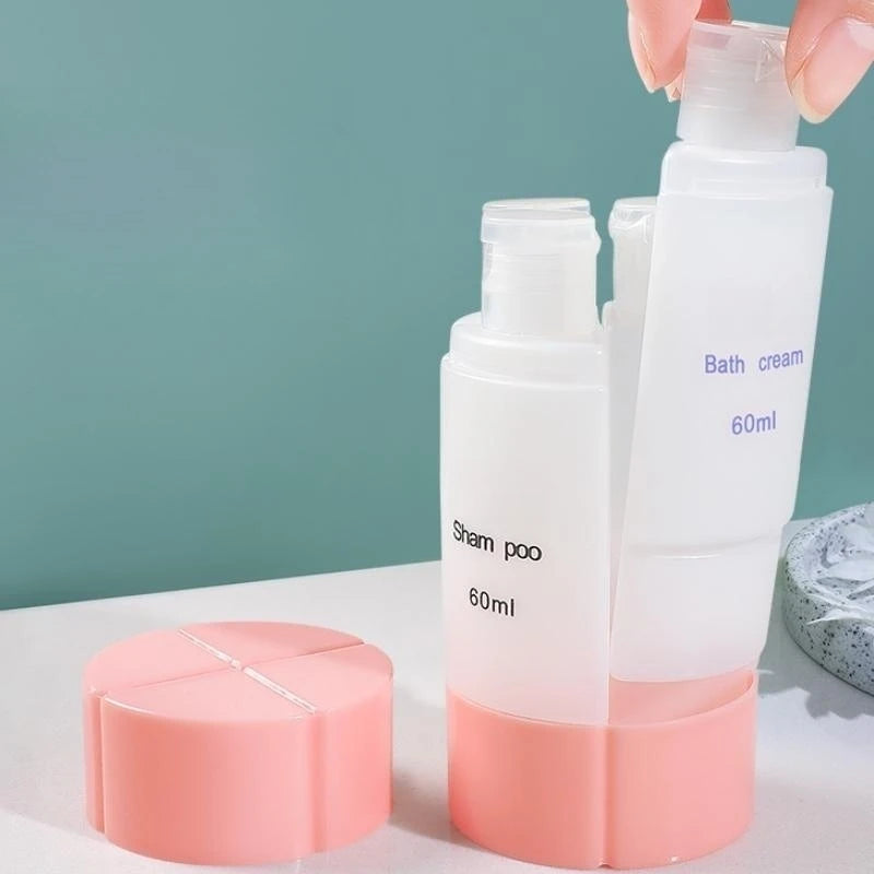 4 in 1 Mini Shampoo Bottle Set