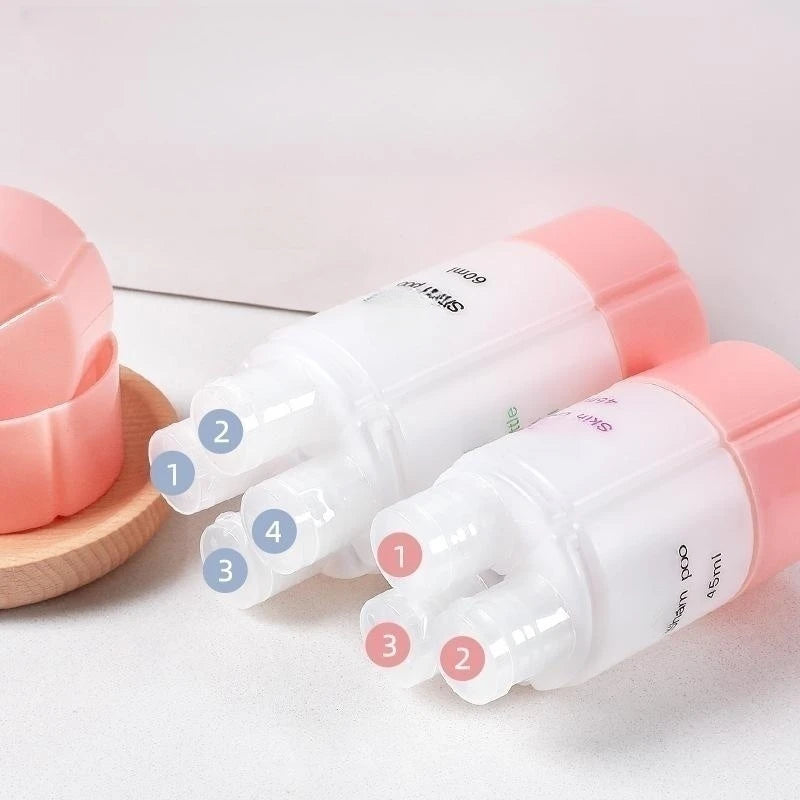 4 in 1 Mini Shampoo Bottle Set