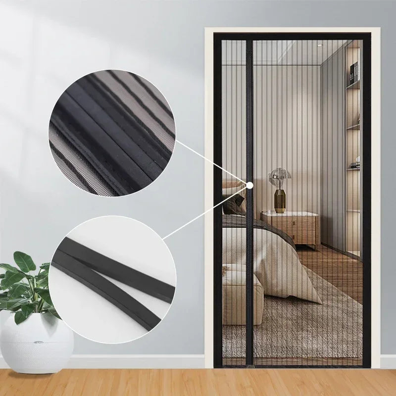 Mosquito Mesh Magnetic Door Curtain