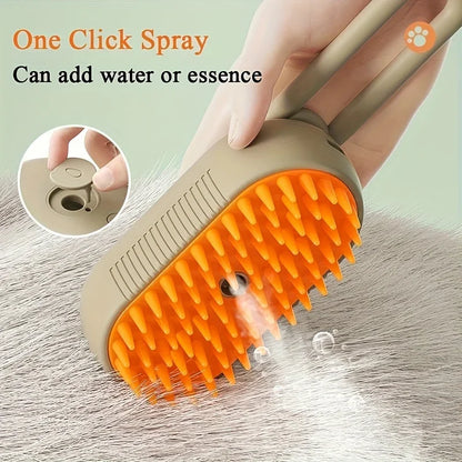 3-in-1 Steam Pet Brush