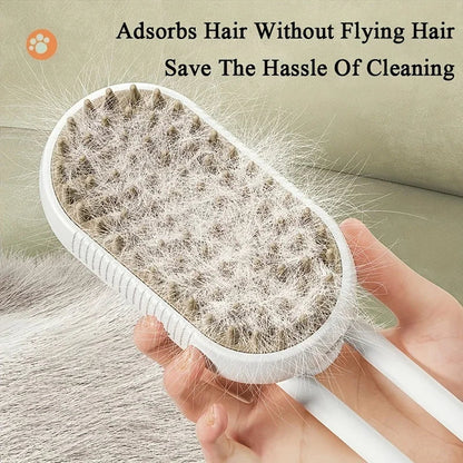 3-in-1 Steam Pet Brush