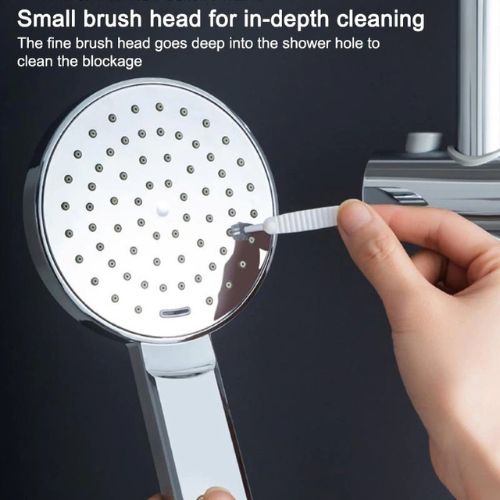 10 PCS SHOWER HEAD CLEANING BRUSH REUSABLE SMALL BRUSH PHONE HOLE ETC.