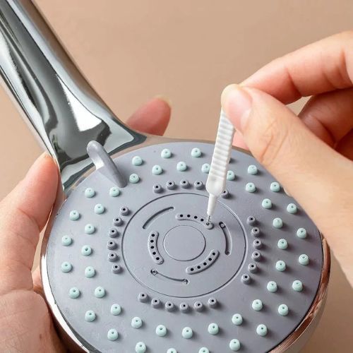 10 PCS SHOWER HEAD CLEANING BRUSH REUSABLE SMALL BRUSH PHONE HOLE ETC.