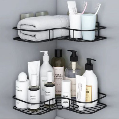 Triangular Corner Storage Rack ( with stickers included )