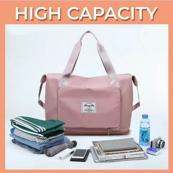 LARGE CAPACITY FOLDING TRAVEL BAG