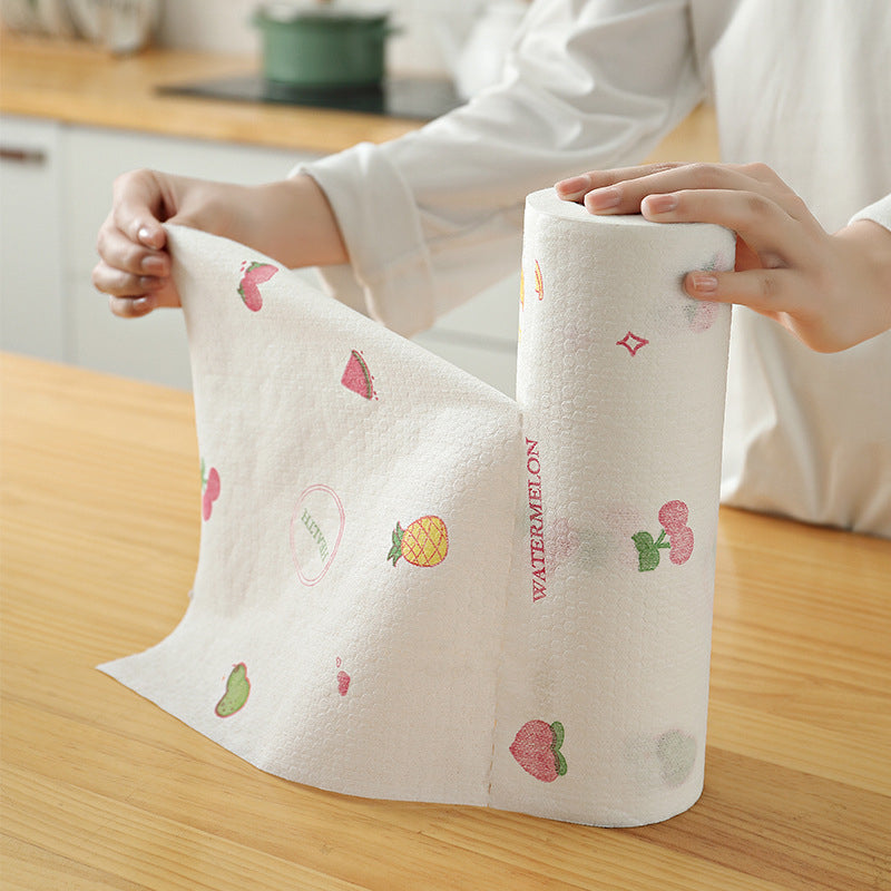 Disposable Kitchen Cleaning Cloths ( 50 towels/roll )