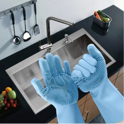 Silicon Dishwashing Gloves